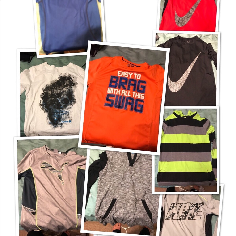 Boys xl long sleeved t shirts